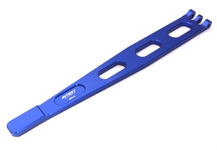 Aluminum Battery Plate for Traxxas 1/10 TRX-4, 4-Tec 2.0 C28038BLUE