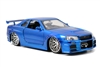 1/24 "Fast & Furious" Brian's 2002 Nissan Skyline R34 Blue