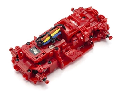 Kyosho MINI-Z AWD MHSï¼ASF2.4GHz System MA-030EVO Chassis Set Red Limited 32180R