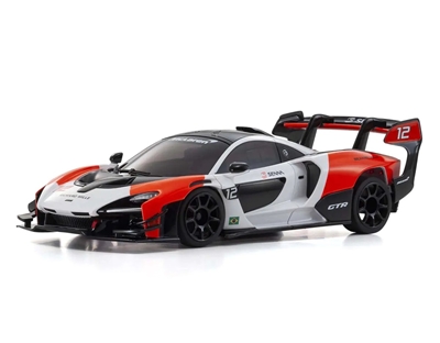 Kyosho MINI-Z RWD readyset McLaren Senna GTR White/Red 32340WR