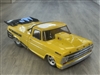USED 1/10 '68 Ford F100 22S 2WD No Prep Drag Truck Brushless RTR, Magnaflow,  LOS03045T1