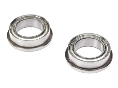 LOS267000 8 x 12 x 3.5mm Ball Bearing, Flanged, Rubber (2)