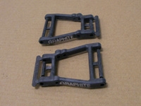 LOSA9838 Graphite/Composite Rear Arms