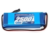 LRP VTEC 2S LiPo Flat Receiver Battery Pack (7.4V/2500mAh) LRP430351