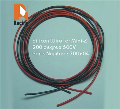 PN Racing 22G 200C Silicon Wire (Red 5ft, Black 5ft) 700204