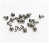 M2 x 4  PN Racing M2x4 Button Head Stainless Steel Hex Plastic Screw (20pcs) - 700334