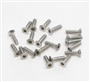 M208  PN Racing M2x8 Countersink Stainless Steel Hex Plastic Screw (20pcs)