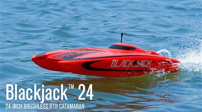 Blackjack 24-inch Catamaran Brushless: RTR PRB08007