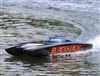 Blackjack 42" 8S Brushless Catamaran RTR: Black/Orange - PRB08043T1