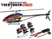 Align T-REX 700XN Dominator Nitro Super Combo (Engine, Pipe & BeastX NOT Included)