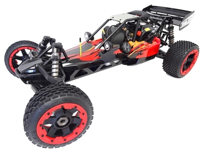Baja 36cc Gas Buggy RTR (Red) with PERFORMANCE PIPE!