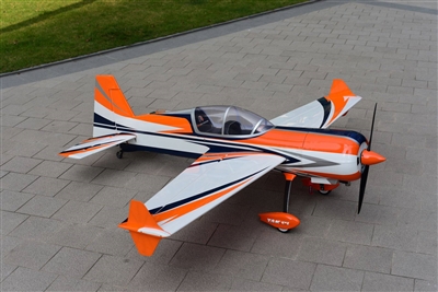 Skywing RC  74" YAK54 -B (white/orange/blue) 35CC 120E 1.88M