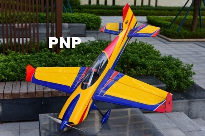 Skywing RC 60" Extra NG-B Plus PNP (Yellow/Blue/Red) 70e 1.5m