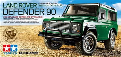 Pre-Owned Tamiya 1/10 Land Rover Defender 90 CC-01, TAM58657