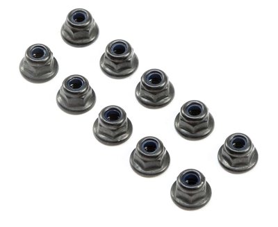 M3 Flanged Lock Nuts (10) TLR245016