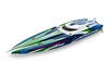 Traxxas Spartan SR 36" Race Boat with Self-Righting - Green - TRA103076-4GREEN