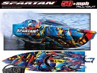 Spartan 36" Brushless Race Boat with TSM: Rock and Roll (TRA570764T4)