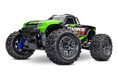 Traxxas Stampede 1/10 4WD BL-2s Brushless Monster Truck RTR Green - TRA67154-4GREEN