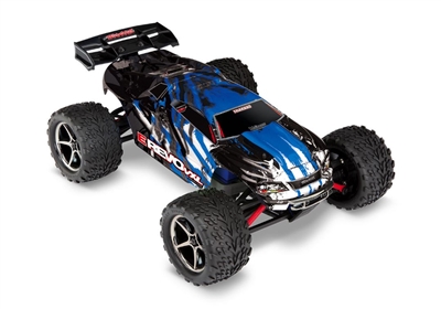 Traxxas E-Revo VXL 1/16 4WD Brushless RTR Truck Blue TRA710763