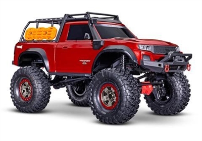 Traxxas TRX-4 Sport - High Trail - Metallic Red, TRA82044-4RED