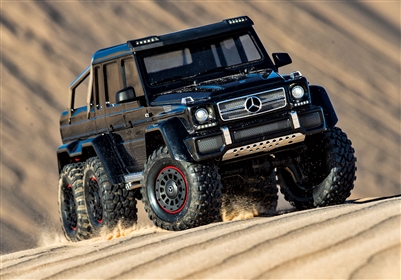 Traxxas 880964 Mercedes-Benz G 63 AMG TRX4 6x6 1/10 Crawler - Black