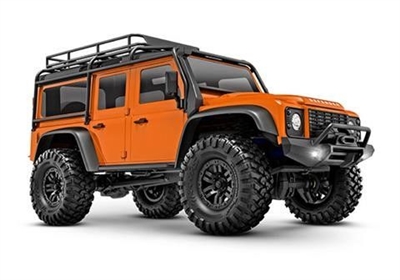 Traxxas TRX-4M Land Rover Defender 1/18 RTR Trail Truck, Orange, TRA97054-1ORANGE