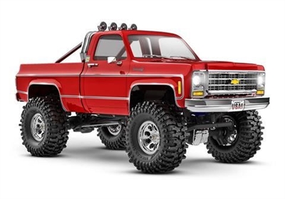 Traxxas 1/18 TRX-4M Chevrolet K10 High Trail Truck - Red - TRA97064-10 High Trail Tru