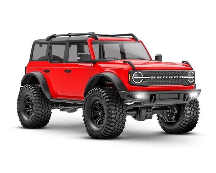 Traxxas TRX-4M Ford Bronco 1/18 RTR 4X4 Trail Truck, Red, TRA97074-1RED