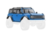 Traxxas Body, Ford Bronco (2021), Complete, Blue, TRA9711-BLUE