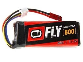 800mAh 3S 11.1V 30C LiPO , JST VNR25051