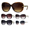 Oversize Diva Designer Jewel Chain Arm Luxury Womens Sunglasses