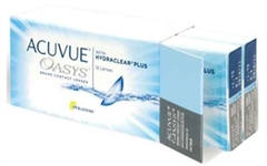 Acuvue Oasys with Hydraclear Plus contact lenses