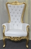 Gold Throne Chair
