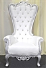 Silver Throne Chair