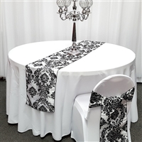 Damask Taffeta Table Runners