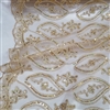 Embroidery Lace, Mango Leaf Design, Guipure