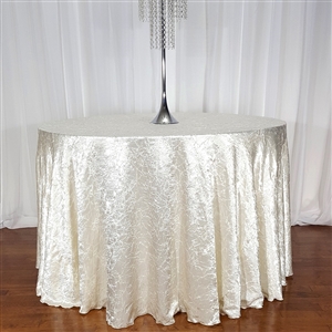 Round Crush Satin Tablecloths