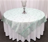 Organza Star Glitter Design Table Overlays