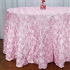 Satin Rosette Tablecloths