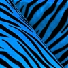 Zebra Flocking Taffeta