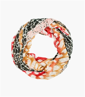 Cinque Terra Silk Infinity Scarf