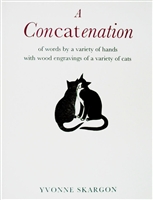 photo of Yvonne Skargon's bestseller in which her engravings magically capture our hearts and imaginations in a celebration of felines by linking us with the lives of cats with different personalities, moods and talents across four centuries