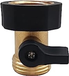 QVS Pro Series Brass Heavy Duty GooseWith Shut-off