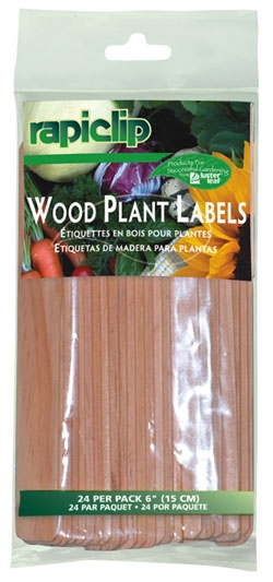 812 - Wood Plant Labels 6"