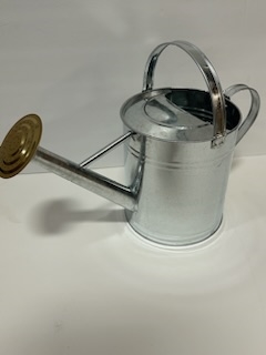 Galvanized 2 Gal. Watering Can w/copper handles