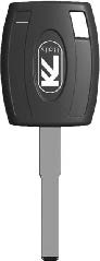 BFD40TK14 FORD FIESTA BIANCHI TRANSPONDER KEY BLANK