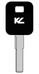 HU66AT6 AUDI KEYLINE TRANSPONDER KEY BLANK