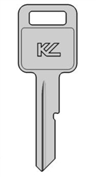 B48 / GM-A GENERAL MOTORS KEYLINE KEY BLANK