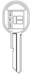 B51 / GM-D GENERAL MOTORS PROLINE KEY BLANK