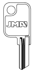 HAW1 / 1597 HAYWORTH JMA KEY BLANK